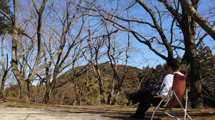 福岡県のゆのうら体験の杜でソロキャンプ（2/17～18）2日目