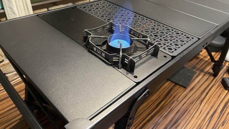 IGT規格の「waku fimac アウトドアテーブル」だけどSOTOのST-310を快適に使えるようにカスタムしてみた！